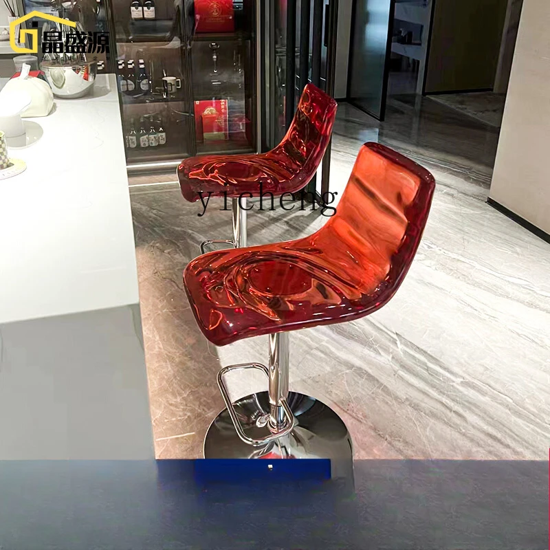 ZK liftable bar table chair light luxury high-end feeling home Nakajima table high stool backrest minimalist rotation
ZK liftable bar table chair light luxury high-end feeling home Nakajima table high stool backrest minimalist rotation