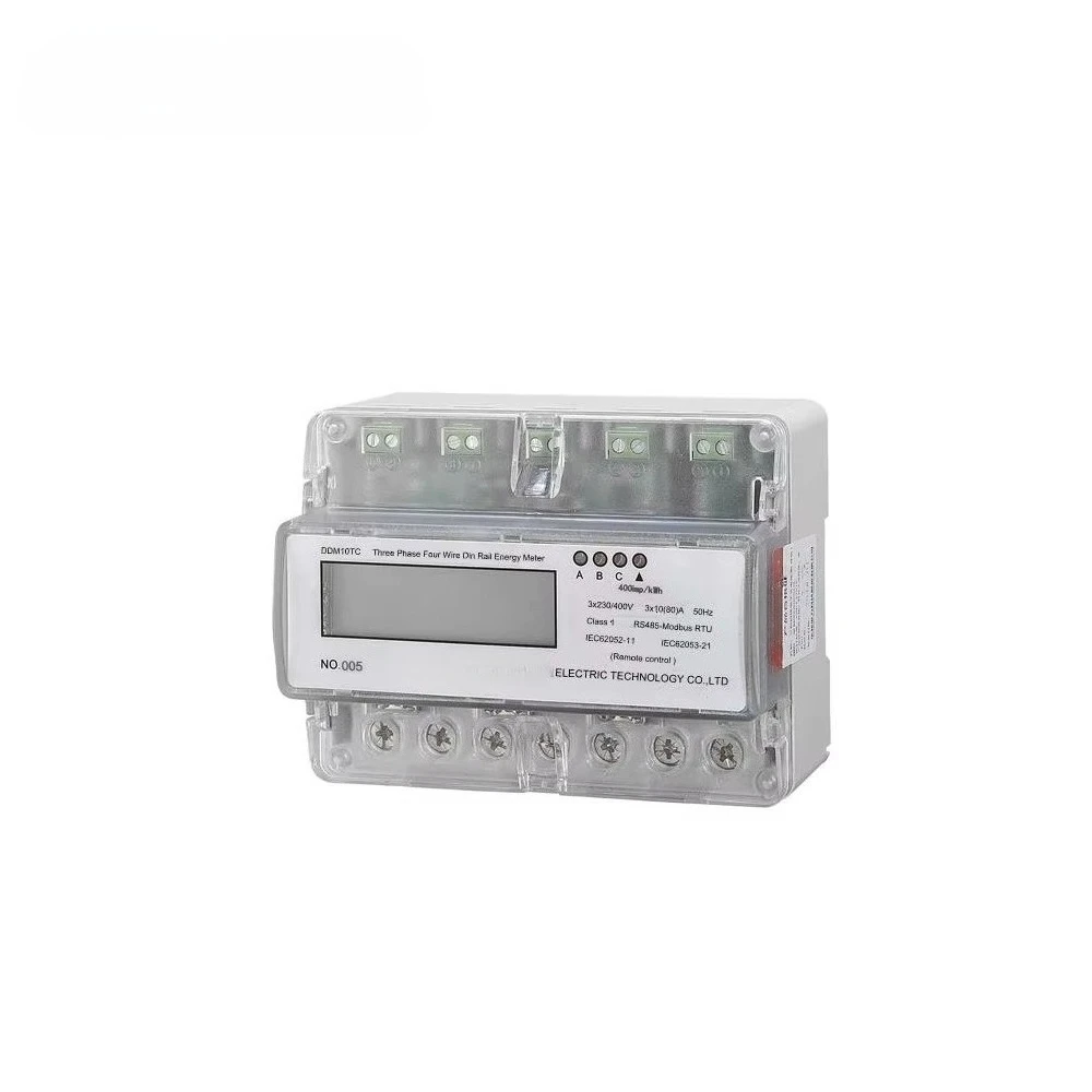 Remote Control Internal Latching Relay Three Phase Four Wire Din Rail Modbus Smart Meter
Remote Control Internal Latching Relay Three Phase Four Wire Din Rail Modbus Smart Meter