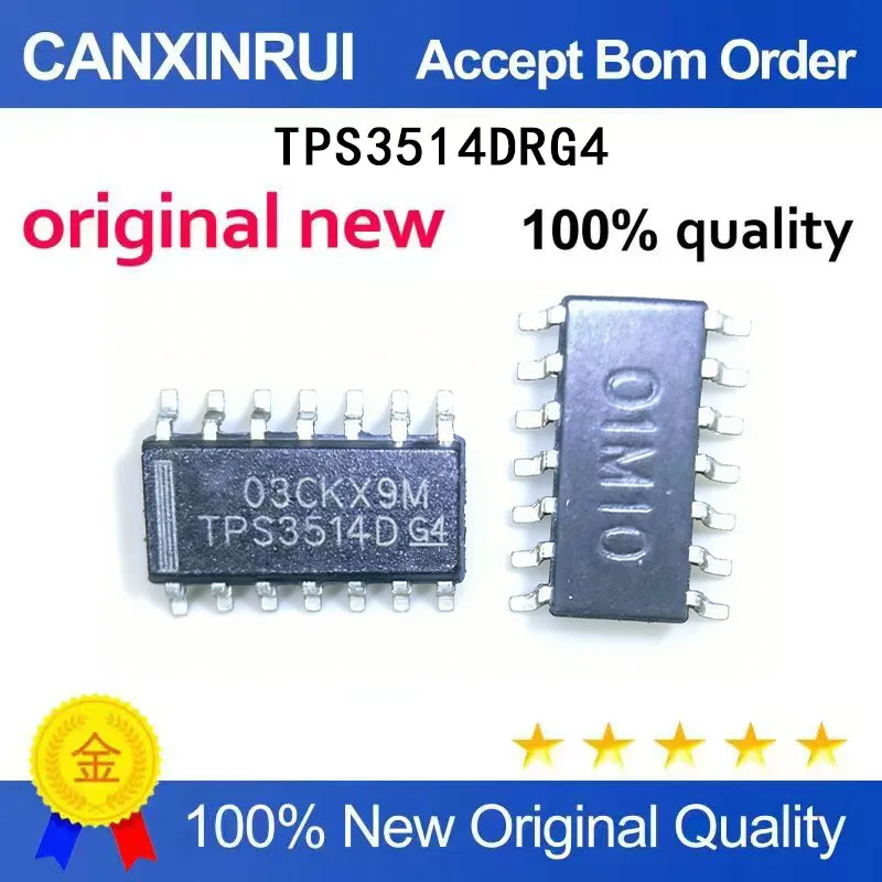 (5-100 pieces)New stock TPS3514DRG4 TPS3514D SOP-14
(5-100 pieces)New stock TPS3514DRG4 TPS3514D SOP-14