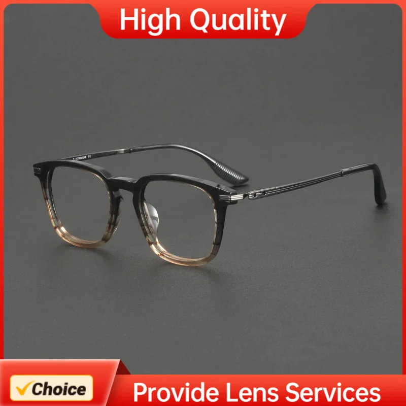 Big Size Premium Retro Square Optical Eyeglasses OTW6044 Blue Gradual Brown Silver Man Titanium Acetate Eyewear Stylish Durable
Big Size Premium Retro Square Optical Eyeglasses OTW6044 Blue Gradual Brown Silver Man Titanium Acetate Eyewear Stylish Durable