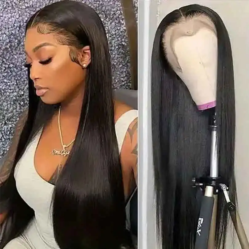 30 40 Inch 180 Density 13x4 HD Lace Frontal 100% Human Hair Wigs Brazilian Bone Straight 13x6 Lace Front Wig Remy For Women Remy
30 40 Inch 180 Density 13x4 HD Lace Frontal 100% Human Hair Wigs Brazilian Bone Straight 13x6 Lace Front Wig Remy For Women Remy
