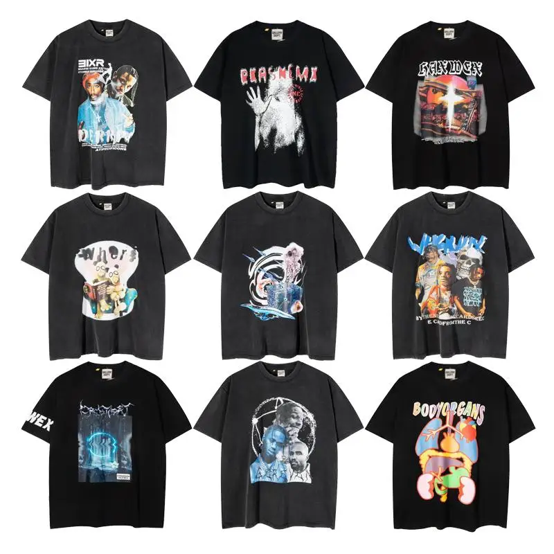 Washed Vintage Print Hip Hop T-Shirt Short Sleeve Women's Style Unisex Streetwear Easy Care Summer Fashion Casual Top
Washed Vintage Print Hip Hop T-Shirt Short Sleeve Women's Style Unisex Streetwear Easy Care Summer Fashion Casual Top