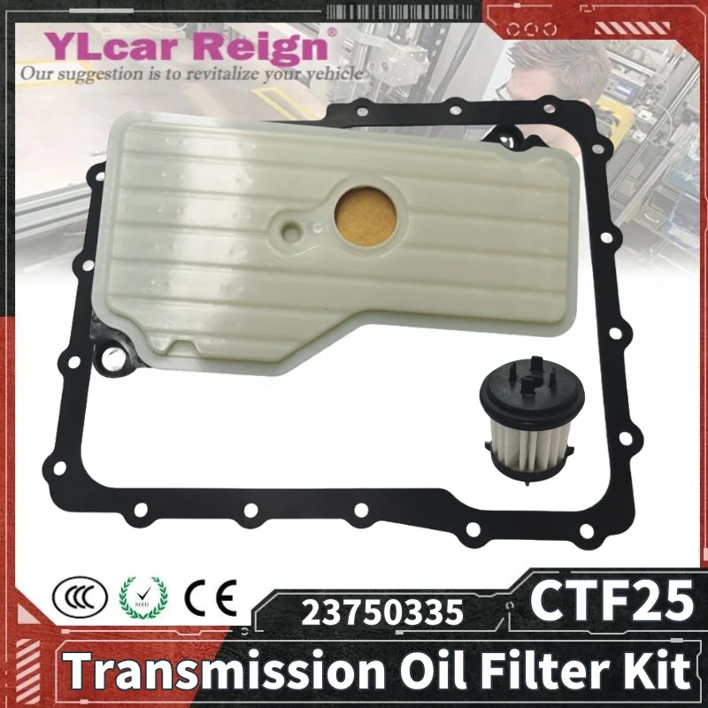 CTF25 Transmission Filter For Baojun 510 530 RS5 RC 2022 Chevrolet Captiva Groove WuLing Almaz CVT Accessories AT725303 23750335
CTF25 Transmission Filter For Baojun 510 530 RS5 RC 2022 Chevrolet Captiva Groove WuLing Almaz CVT Accessories AT725303 23750335