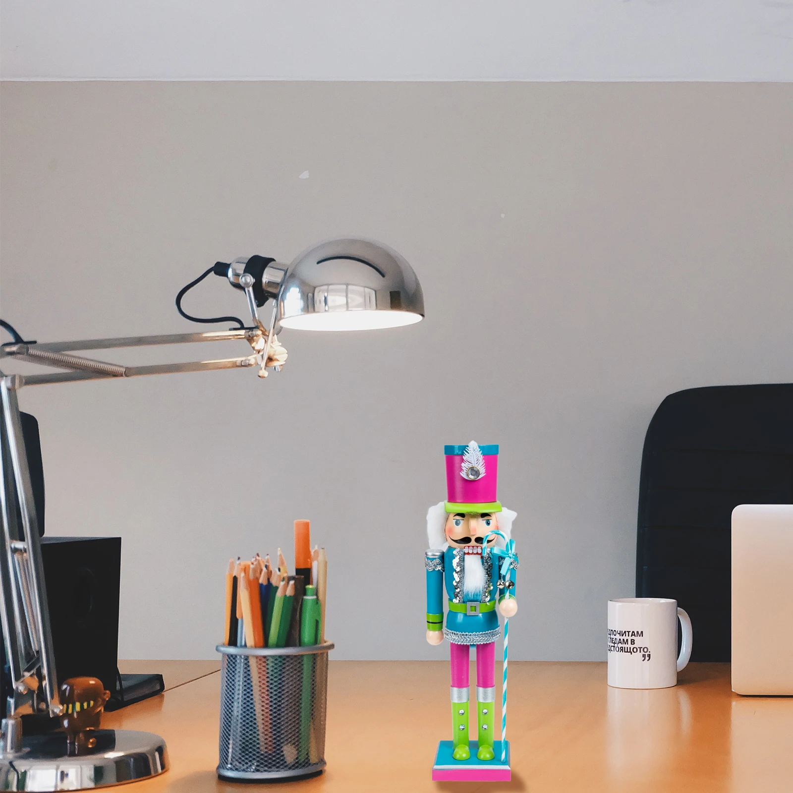 Wooden Nutcracker Soldier Christmas Ornament Hand-Painted Xmas Table Decoration Holiday Desktop Craft Wood Nutcrackers Soldier
Wooden Nutcracker Soldier Christmas Ornament Hand-Painted Xmas Table Decoration Holiday Desktop Craft Wood Nutcrackers Soldier