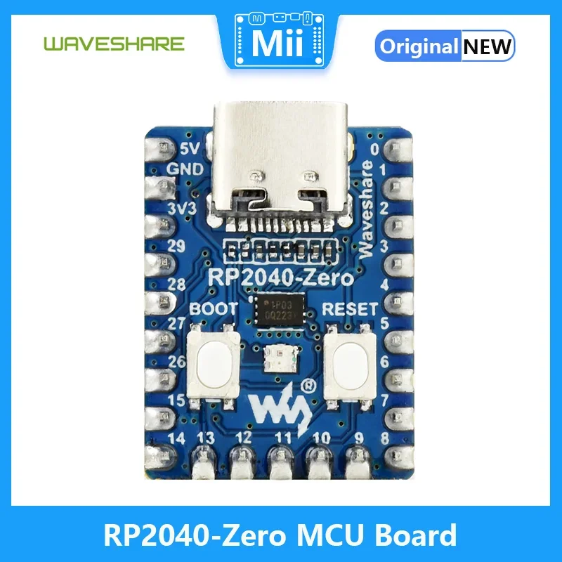 MiiBestOD2 PCS RP2040-Zero Based On Raspberry Pi Microcontroller RP2040 A Low-Cost High-Performance Pico-Like MCU Board
MiiBestOD2 PCS RP2040-Zero Based On Raspberry Pi Microcontroller RP2040 A Low-Cost High-Performance Pico-Like MCU Board