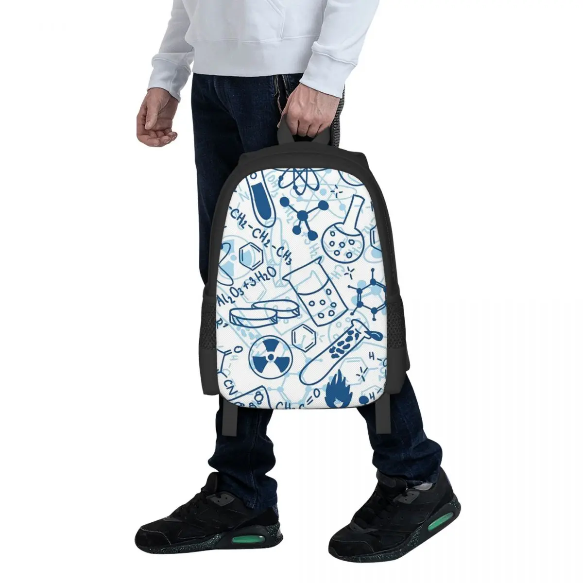 Chemistry Student Backpack School Bag Hiking Travel Daypack for Boys Girls Fashion Bookbag Shoulder Bags
Chemistry Student Backpack School Bag Hiking Travel Daypack for Boys Girls Fashion Bookbag Shoulder Bags