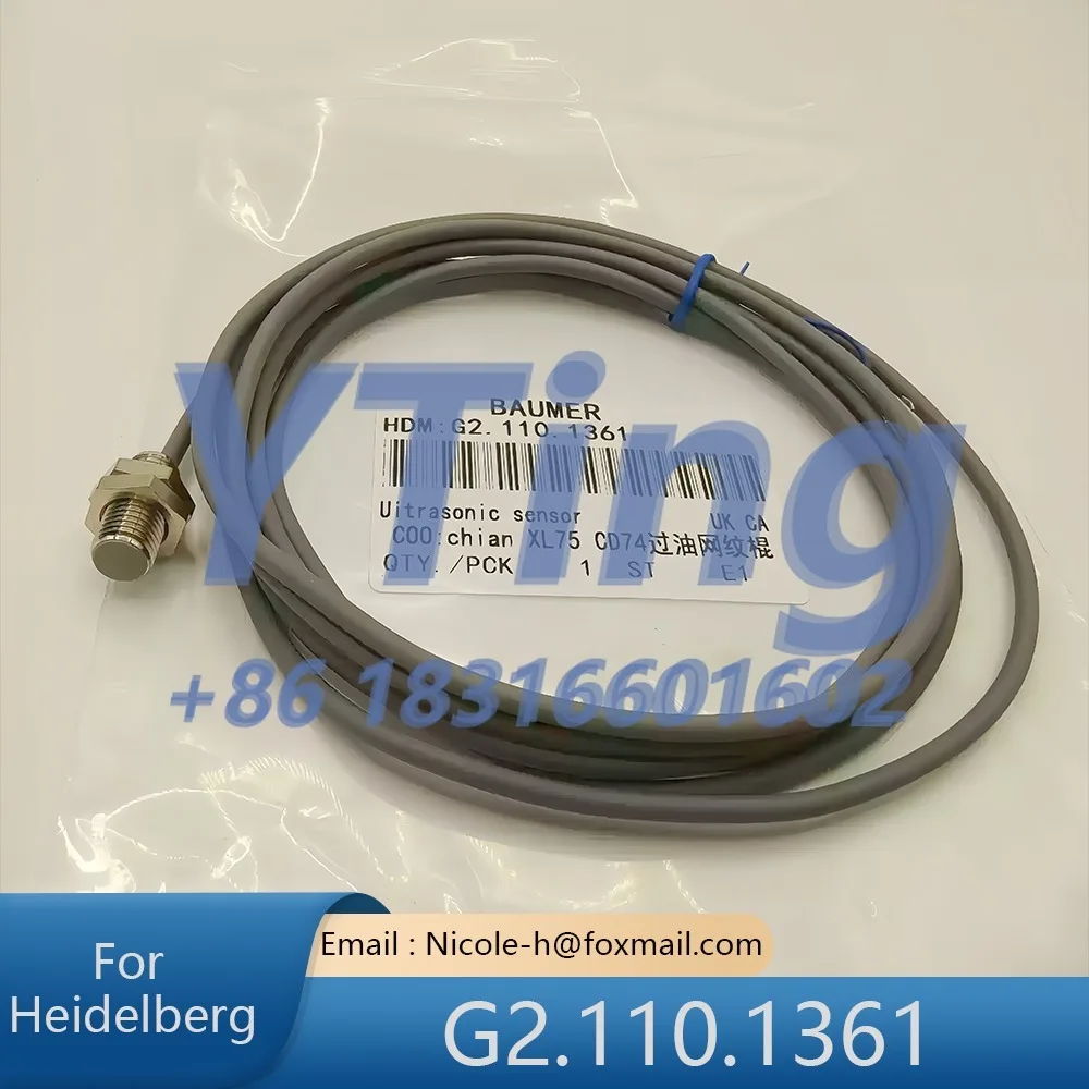 Heidelberg Printing Machine Accessories XL75/CD74 Oil Filter Roller Sensor G2.110.1361
Heidelberg Printing Machine Accessories XL75/CD74 Oil Filter Roller Sensor G2.110.1361
