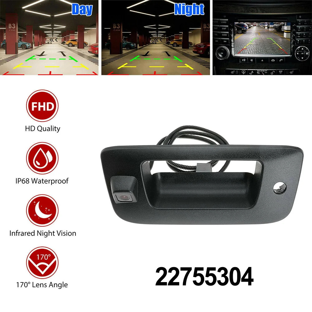 1pcs Accessories Parts Handle Camera Tailgate Rear View 22755304 25998187 590083 Convenient DC 12V High Quality
1pcs Accessories Parts Handle Camera Tailgate Rear View 22755304 25998187 590083 Convenient DC 12V High Quality