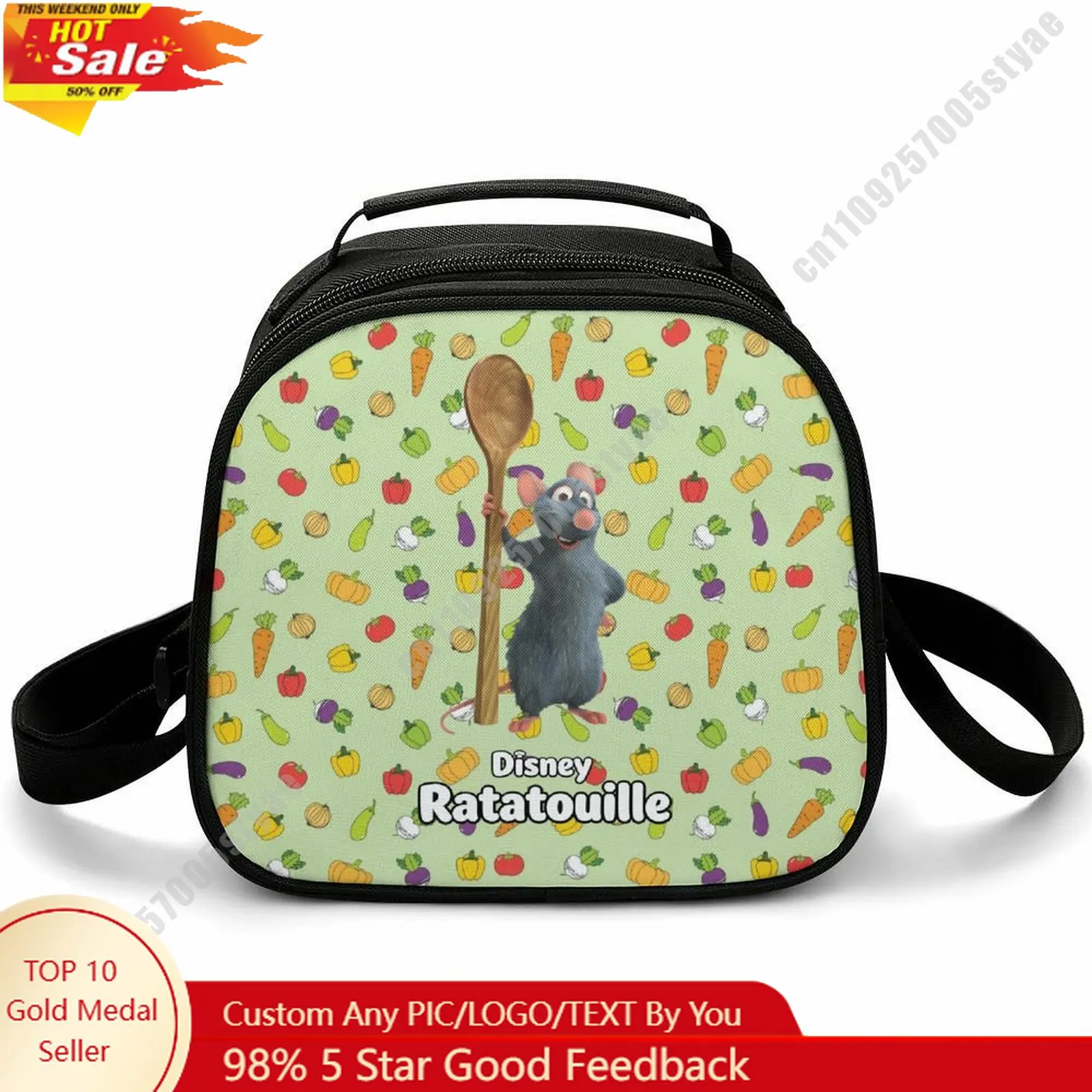 Ratatouille Lunch Bag Disney Animal Patterns Bento Bag Customizable Name Photo Logo Lunchbox Essential Picnic Bag Cosplay
Ratatouille Lunch Bag Disney Animal Patterns Bento Bag Customizable Name Photo Logo Lunchbox Essential Picnic Bag Cosplay