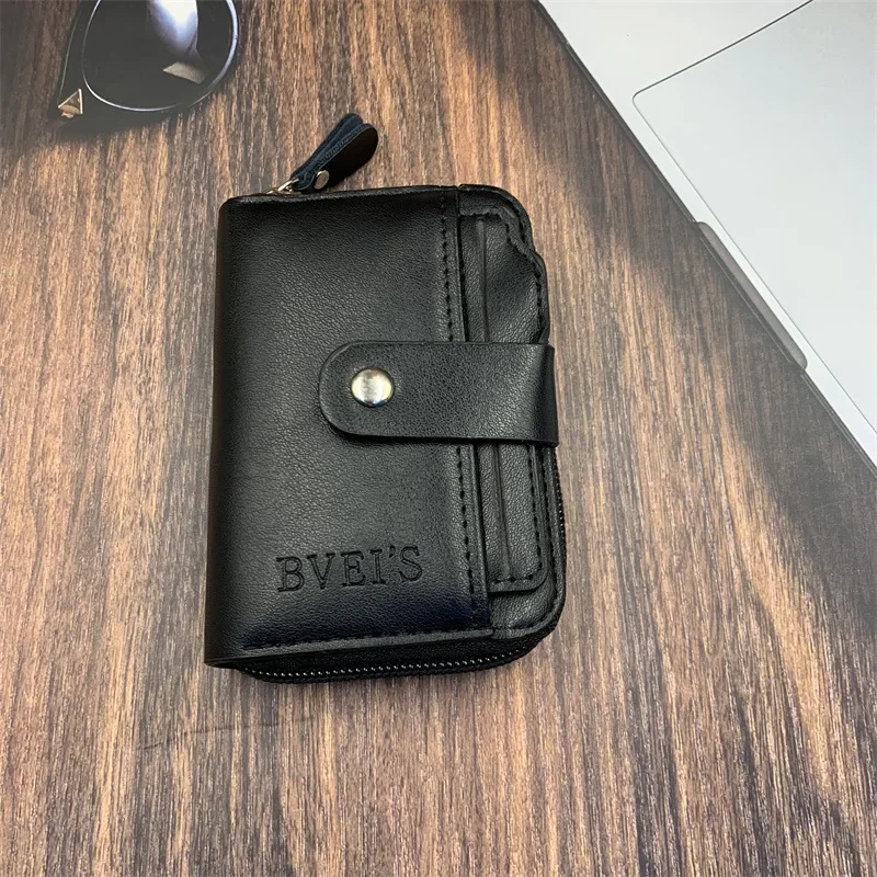 Luxury Small Men's Credit ID Card Holder Wallet Male Slim Leather Wallet with Coin Pocket Brand Designer Purse for Men Billetera
Luxury Small Men's Credit ID Card Holder Wallet Male Slim Leather Wallet with Coin Pocket Brand Designer Purse for Men Billetera