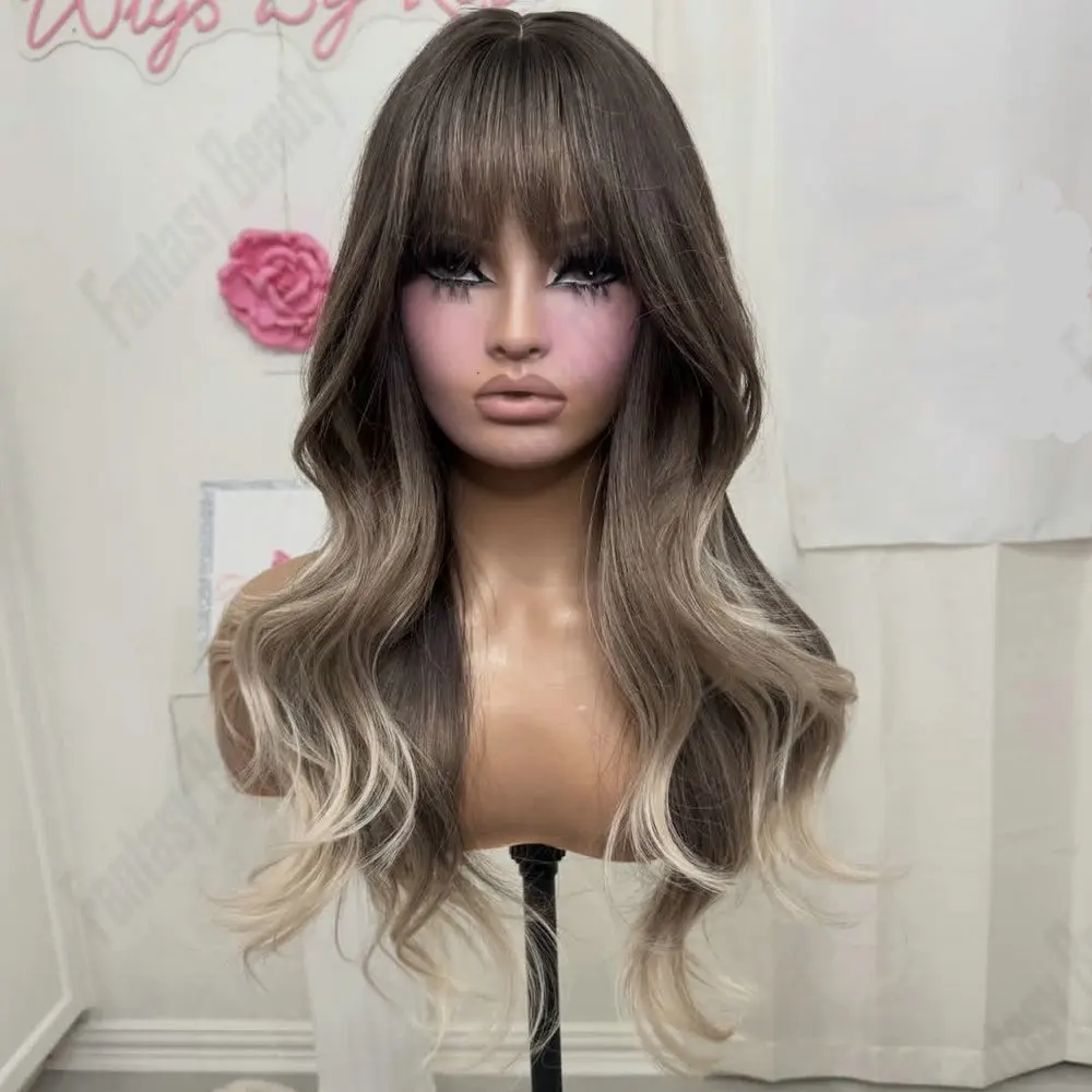 Balayage Brown Blonde Remy European Hair Full Lace Wig 13x6 Lace Front for Women Glueless 5x5 HD Lace Wig Human Hair Fringe
Balayage Brown Blonde Remy European Hair Full Lace Wig 13x6 Lace Front for Women Glueless 5x5 HD Lace Wig Human Hair Fringe