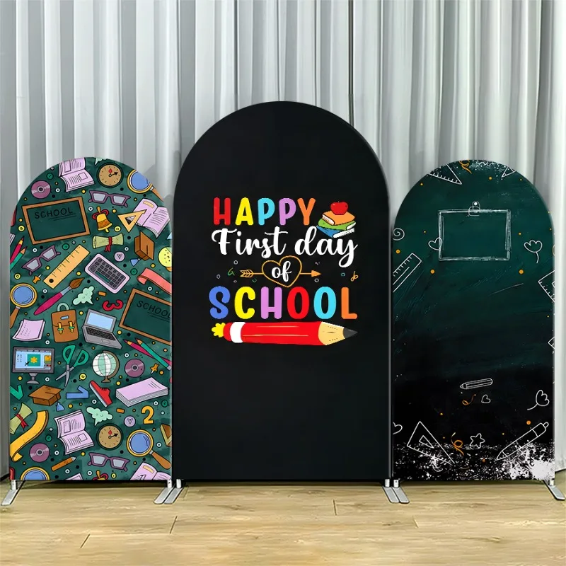 Arch Backdrop Cover Single Side Happy First Day School Educational Chalkboard Party Decoration Photo Booth Background Event Room
Arch Backdrop Cover Single Side Happy First Day School Educational Chalkboard Party Decoration Photo Booth Background Event Room