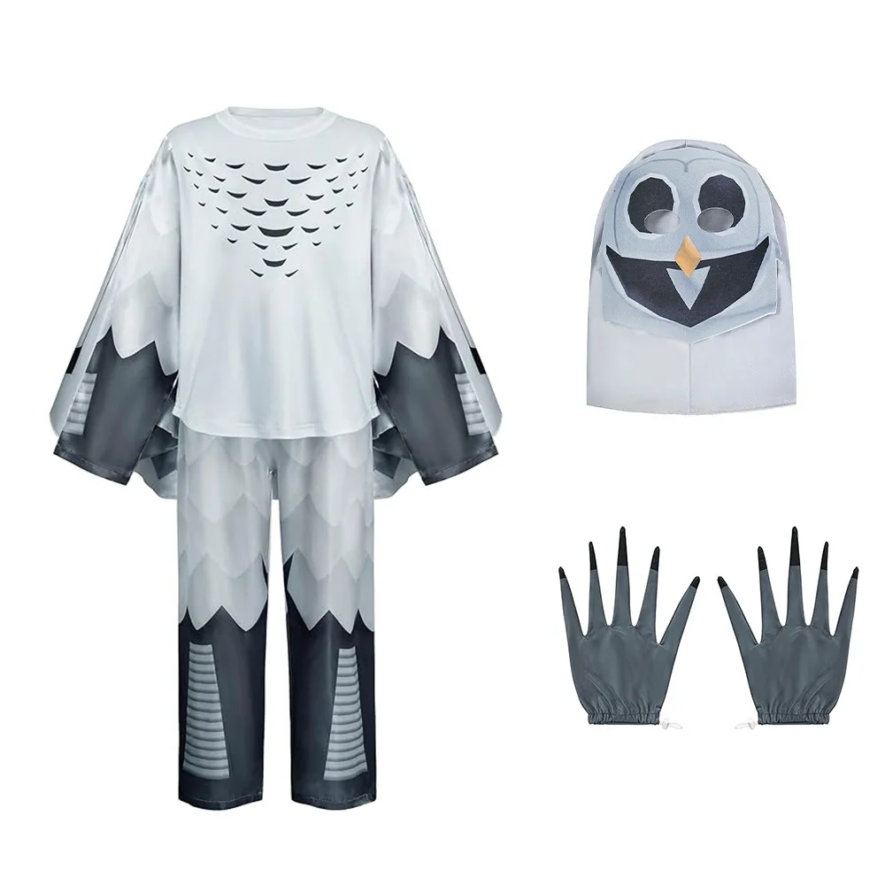 New Halloween Owl Party jumpsuit 99 Night Forest Owl Animal Horror Game Setnight forest role-playing costume
New Halloween Owl Party jumpsuit 99 Night Forest Owl Animal Horror Game Setnight forest role-playing costume
