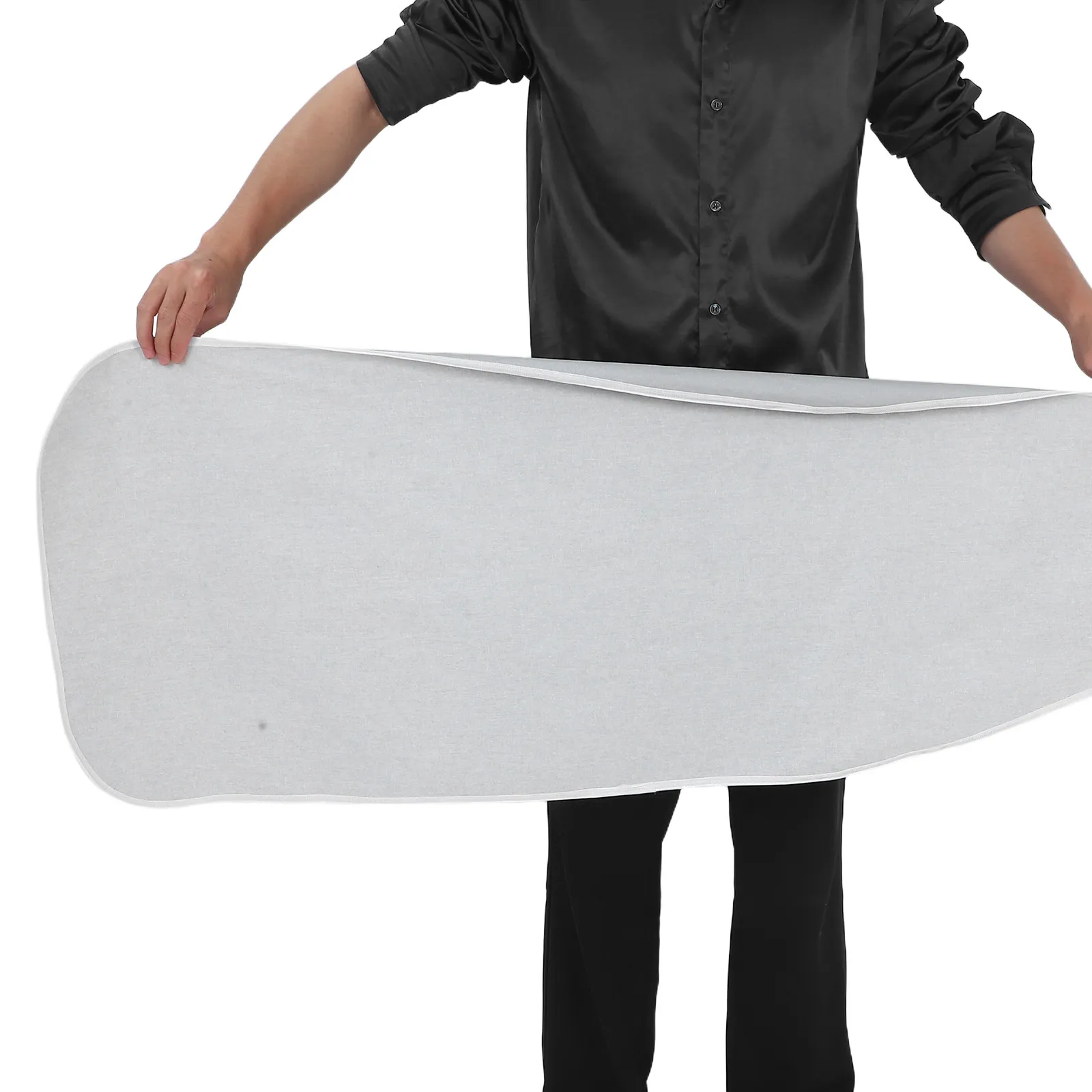 Ironing Board Cover Heat Resistant Heavy Duty Cotton Padded 120x41cm Universal Fit Steam Pressing Pad for Tabletop Bed Ironing
Ironing Board Cover Heat Resistant Heavy Duty Cotton Padded 120x41cm Universal Fit Steam Pressing Pad for Tabletop Bed Ironing