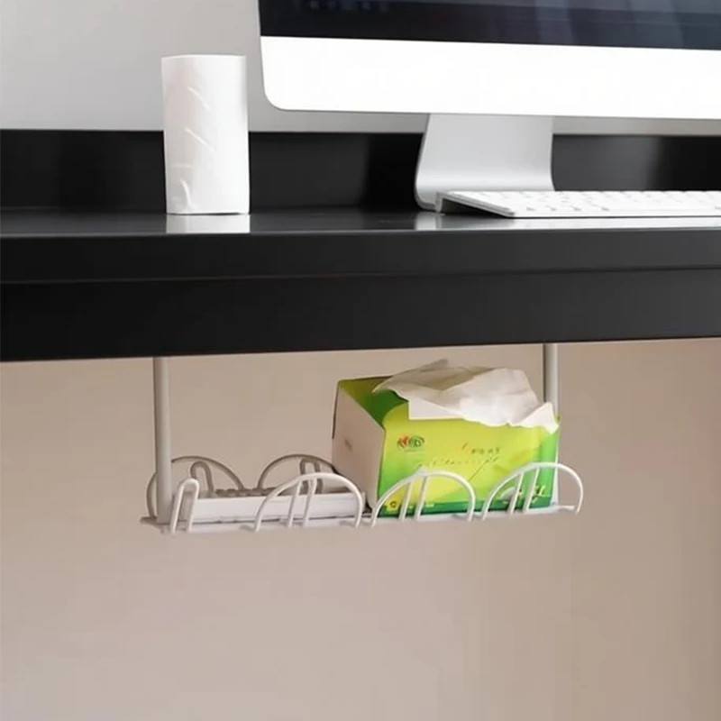 Desk Cable Management Tray Under Table Socket Hang Holder Power Strip Storage Rack For Offices Living Room Wire Cord Organizer
Desk Cable Management Tray Under Table Socket Hang Holder Power Strip Storage Rack For Offices Living Room Wire Cord Organizer