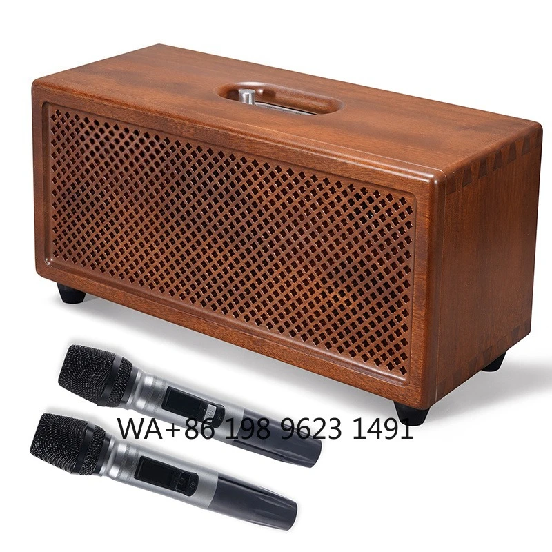 100W Natural Wooden Bluetooth 5.0 HIFI Speaker with USB AUX MIC for PC Home Theater Stereo Audio System
100W Natural Wooden Bluetooth 5.0 HIFI Speaker with USB AUX MIC for PC Home Theater Stereo Audio System