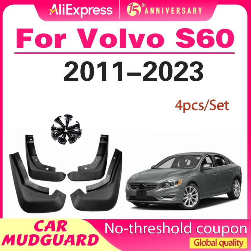 4PCS Car Mud Flaps for Volvo S60 2011-2023 2012 2013 2014 Mudguard Splash Guards Fender Mudflaps Auto Accessories
4PCS Car Mud Flaps for Volvo S60 2011-2023 2012 2013 2014 Mudguard Splash Guards Fender Mudflaps Auto Accessories