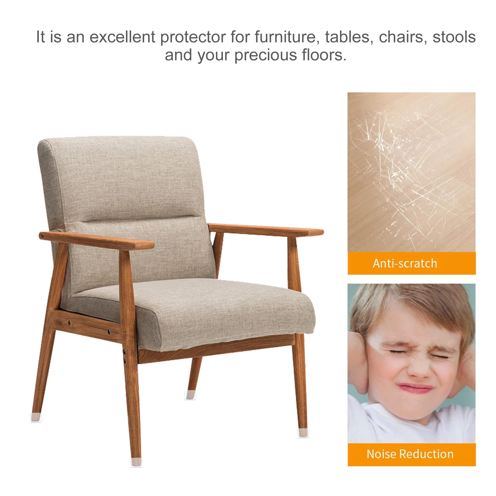10 Pcs Anti-slip Table and Chair Leg Covers Caps for Legs Furniture Pads Feet Rubber Foot Hardwood Floors Protectors
10 Pcs Anti-slip Table and Chair Leg Covers Caps for Legs Furniture Pads Feet Rubber Foot Hardwood Floors Protectors