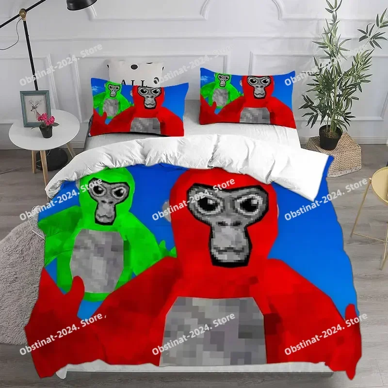 Gorilla Tag Bedding Sets Comforter Quilt 3D print Bed Cover Duvet Cover Pillow Case 3 Pieces Sets Kids Adult Full Size
Gorilla Tag Bedding Sets Comforter Quilt 3D print Bed Cover Duvet Cover Pillow Case 3 Pieces Sets Kids Adult Full Size