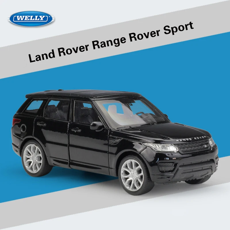 WELLY 1:36 Land Rover Range Rover Sport SUV Diecast Alloy Metal Luxury Car Model Pull Back Car For Children Toys With Collection
WELLY 1:36 Land Rover Range Rover Sport SUV Diecast Alloy Metal Luxury Car Model Pull Back Car For Children Toys With Collection