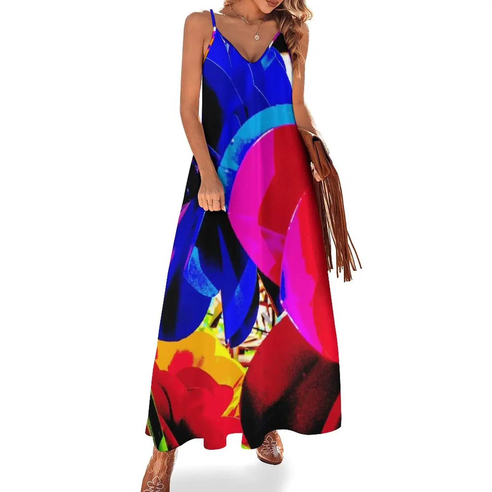Southwest Metal Flowers, Ruidoso, N.M. Sleeveless Dress women long dresses prom dress 2025 women's evening dresses
Southwest Metal Flowers, Ruidoso, N.M. Sleeveless Dress women long dresses prom dress 2025 women's evening dresses