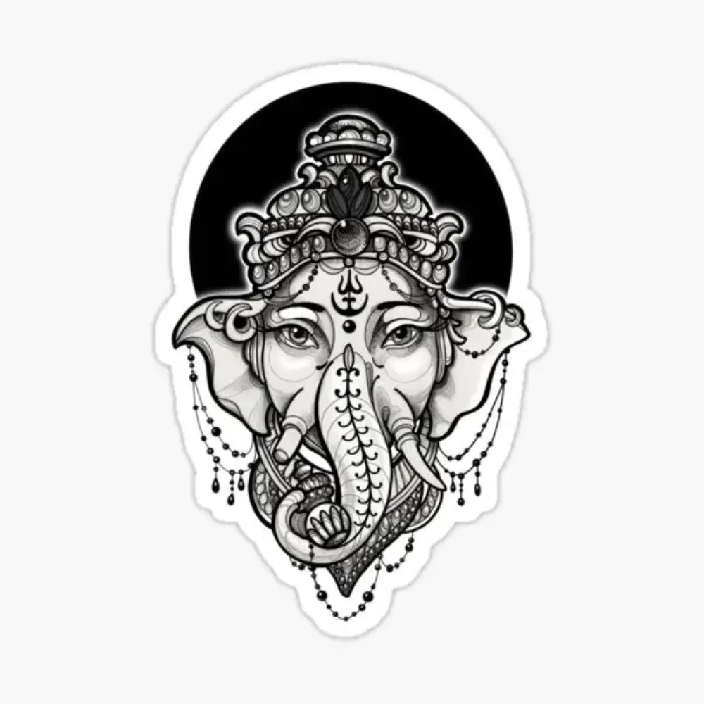 Indian Ganesha Elephant God Sticker Car Bumper Motorcycle Laptop Truck Room Door Decal PVC
Indian Ganesha Elephant God Sticker Car Bumper Motorcycle Laptop Truck Room Door Decal PVC