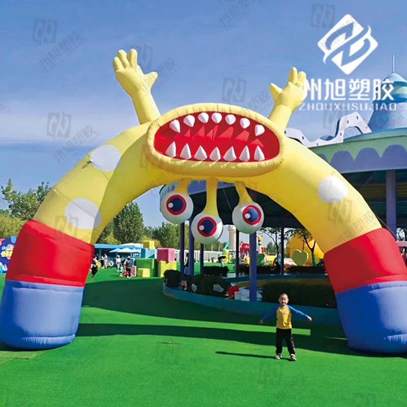 Inflatable Eyes Monster Arch Eyes Big Mouth Monster children's playground decoration props
Inflatable Eyes Monster Arch Eyes Big Mouth Monster children's playground decoration props