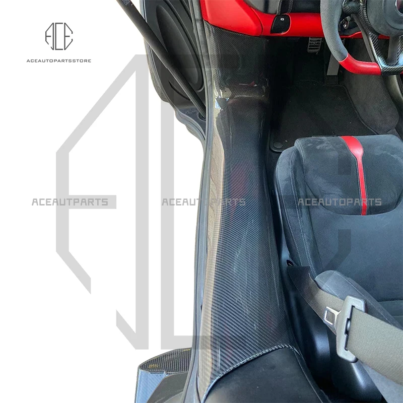 Dry Carbon Fiber Car Scuff Plate Door Sill Pedals For McLaren 540C 570S 600LT Car Door Sill Protectors
Dry Carbon Fiber Car Scuff Plate Door Sill Pedals For McLaren 540C 570S 600LT Car Door Sill Protectors