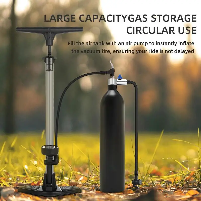 Tire Inflator Portable Tire Inflation Tank 200PSI Tyre Inflation Tank Pump Vacuum Compressor Portable For Mountain Road Bicycles
Tire Inflator Portable Tire Inflation Tank 200PSI Tyre Inflation Tank Pump Vacuum Compressor Portable For Mountain Road Bicycles