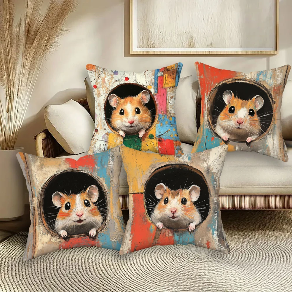 1PC Cute Mouse Art Pillow Covers,Polyester Decorative Cushion Cases for Living Room Sofa (Pillow Inserts Not Included)
1PC Cute Mouse Art Pillow Covers,Polyester Decorative Cushion Cases for Living Room Sofa (Pillow Inserts Not Included)