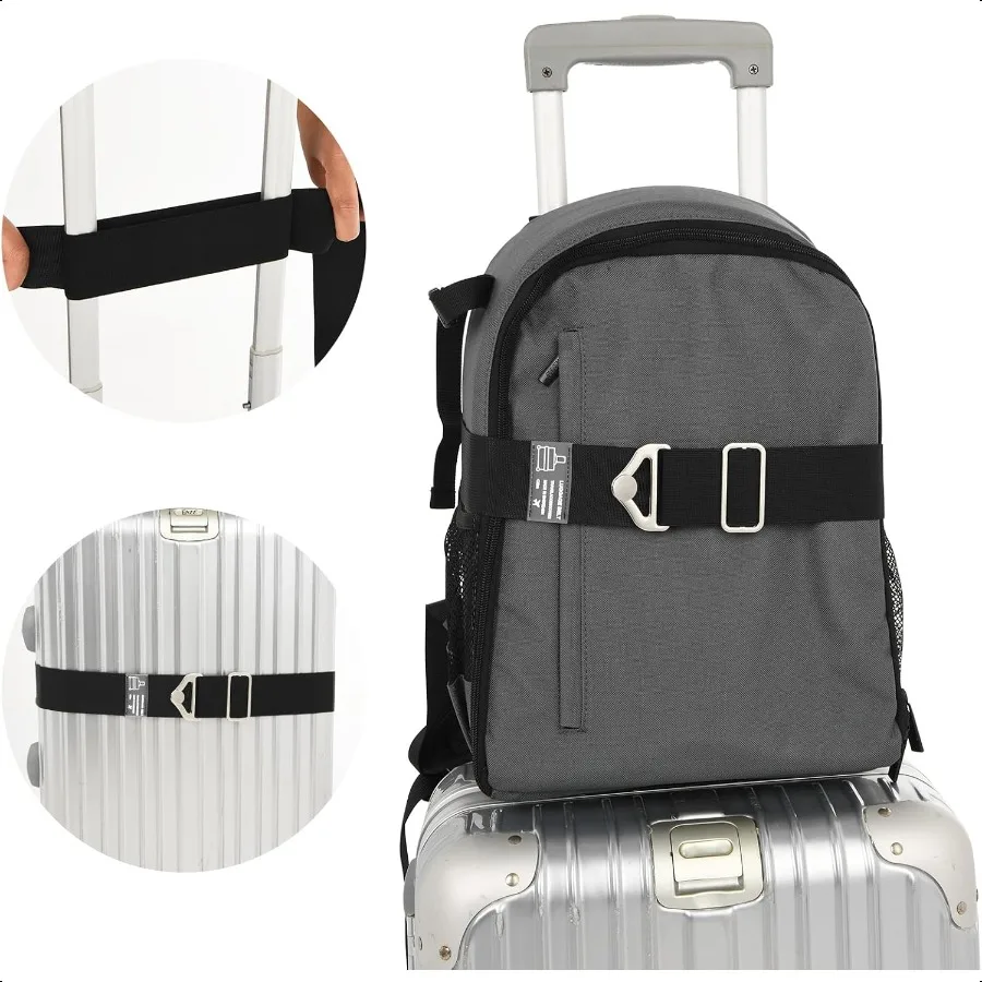 2in1 Travel Belt for Lage Straps Over Handle for Add a Bag Adjustable Travel Lage Belt Strap with Alloy Buckle Elastic Belt for
2in1 Travel Belt for Lage Straps Over Handle for Add a Bag Adjustable Travel Lage Belt Strap with Alloy Buckle Elastic Belt for