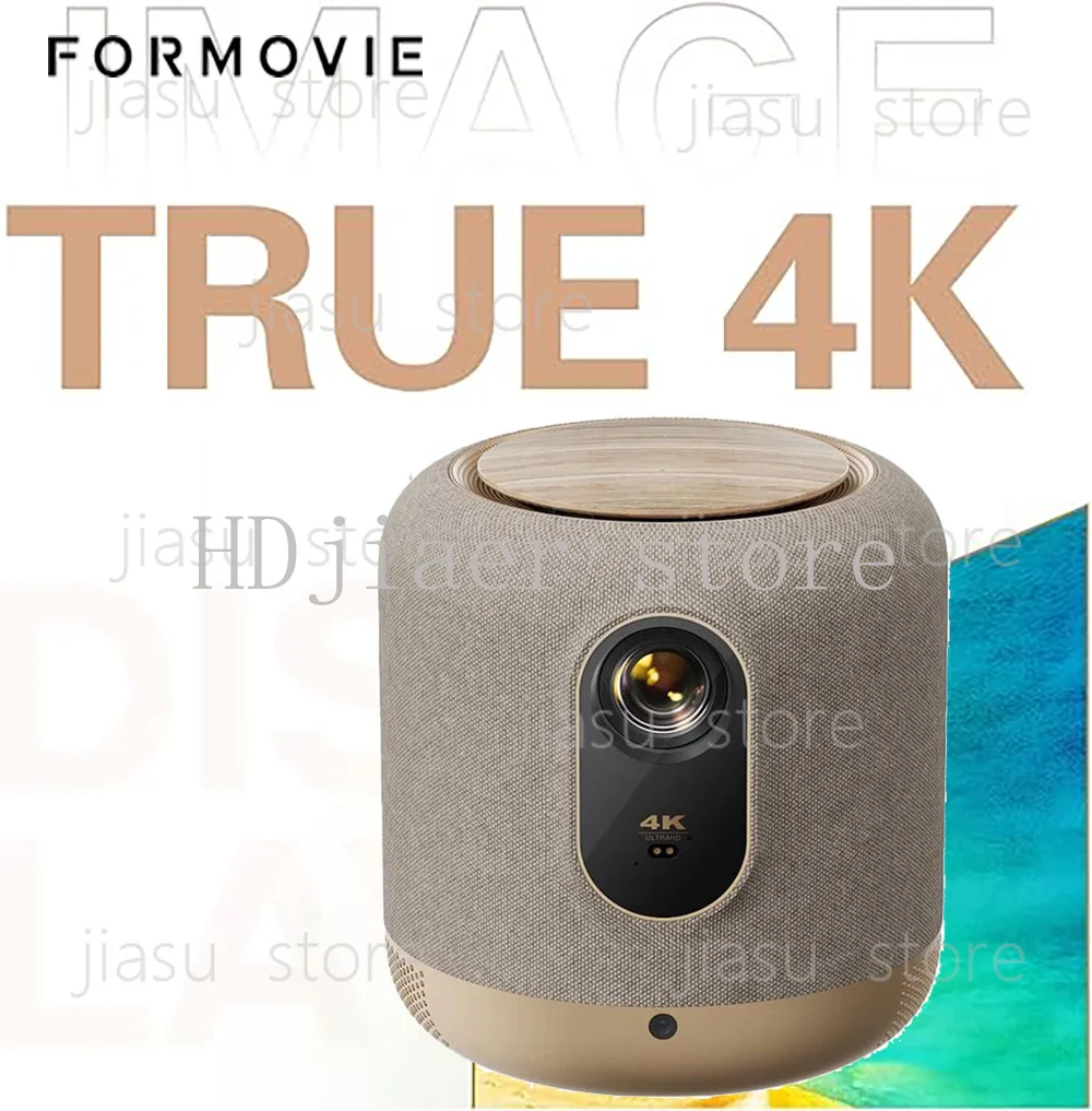 Formovie V10 Home Projector - Native 4K Ultra HD, 2500 ANSI Lumens, 240Hz MEMC, Subwoofer Stereo, Android OS, English Support
Formovie V10 Home Projector - Native 4K Ultra HD, 2500 ANSI Lumens, 240Hz MEMC, Subwoofer Stereo, Android OS, English Support