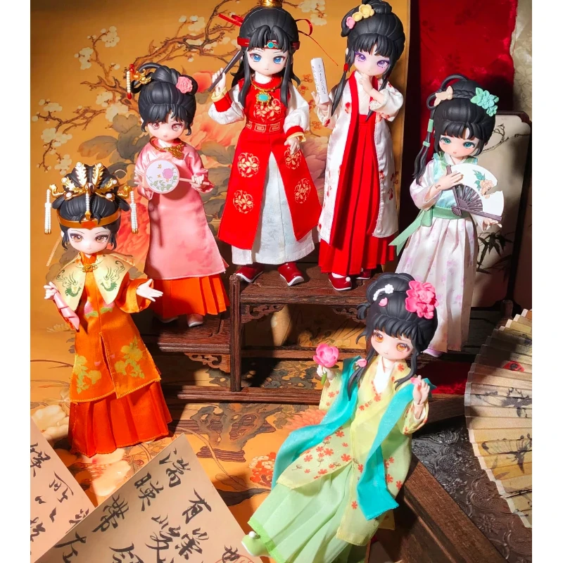 Come4free 1987 Dream Of Red Mansions Bjd Blind Box Cute Doll Action Figure Trendy Toy Gift Mystery Box Birthday Gift Home Decor
Come4free 1987 Dream Of Red Mansions Bjd Blind Box Cute Doll Action Figure Trendy Toy Gift Mystery Box Birthday Gift Home Decor