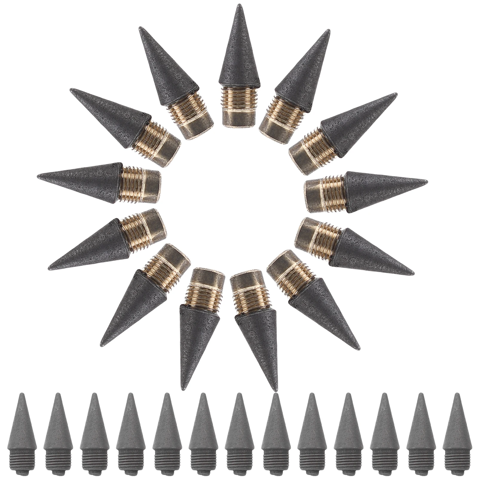 30pcs Pencil Replacement Heads Refill Nibs Portable Inkless Tips No Sharpening Metal everlasting pencil infinite nibs pencil
30pcs Pencil Replacement Heads Refill Nibs Portable Inkless Tips No Sharpening Metal everlasting pencil infinite nibs pencil