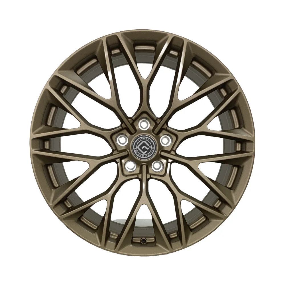 High end private customization 20x8.5in brushed bronze forged wheels, 5x120 PCD personalized passenger car retrofit alloy rims
High end private customization 20x8.5in brushed bronze forged wheels, 5x120 PCD personalized passenger car retrofit alloy rims