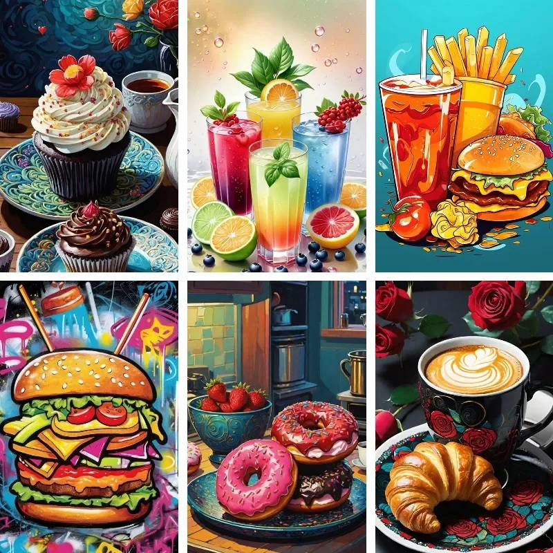 Diamond Painting Cake Dessert Full Diamond Mosaic Embroidery Cross Stitch Kits Home Decoration Food Art Gift Pintura De Diamante
Diamond Painting Cake Dessert Full Diamond Mosaic Embroidery Cross Stitch Kits Home Decoration Food Art Gift Pintura De Diamante