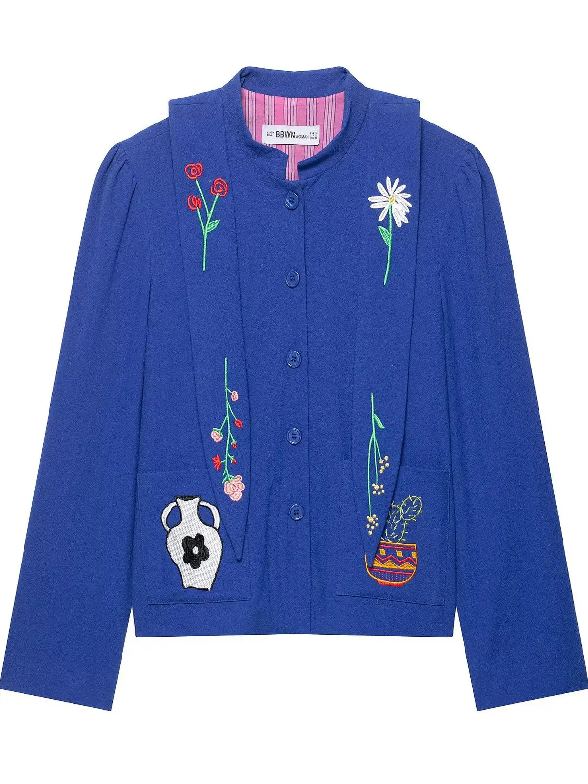 ZARZ Новый женский модный повседневный универсальный джет с вышивкой, лето 2022, полиэстер, художественный, обычный, тонкий 
ZARZ Новый женский модный повседневный универсальный джет с вышивкой, лето 2022, полиэстер, художественный, обычный, тонкий