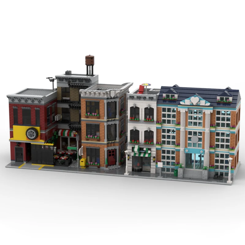2947pcs MOC Modular Sports Shop and Pharmacy Modular Buildings Education Building Blocks Christmas Gift DIY
2947pcs MOC Modular Sports Shop and Pharmacy Modular Buildings Education Building Blocks Christmas Gift DIY