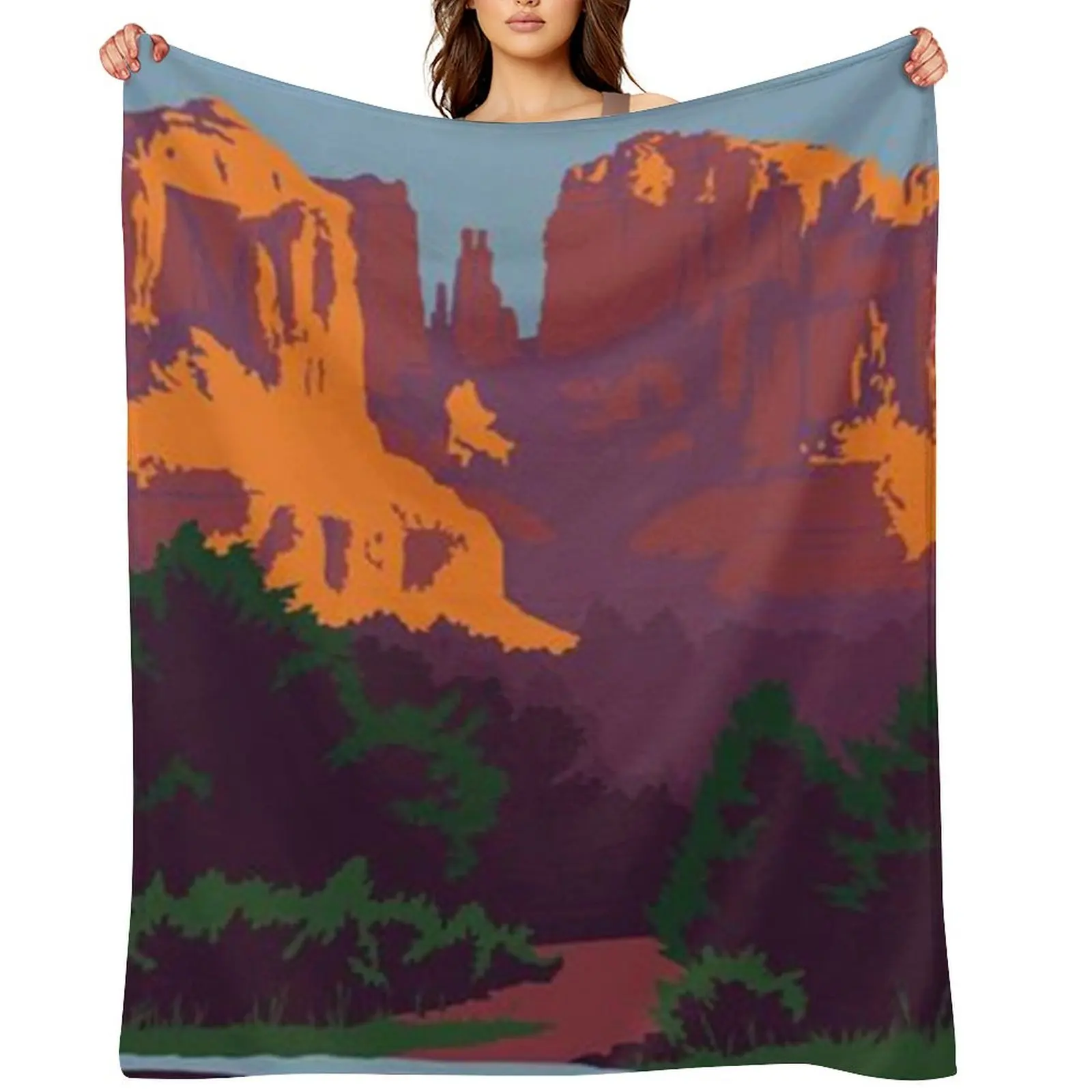 Sedona Cathedral Rock Throw Blanket Blankets For Bed for sofa warm for winter Retros Blankets
Sedona Cathedral Rock Throw Blanket Blankets For Bed for sofa warm for winter Retros Blankets