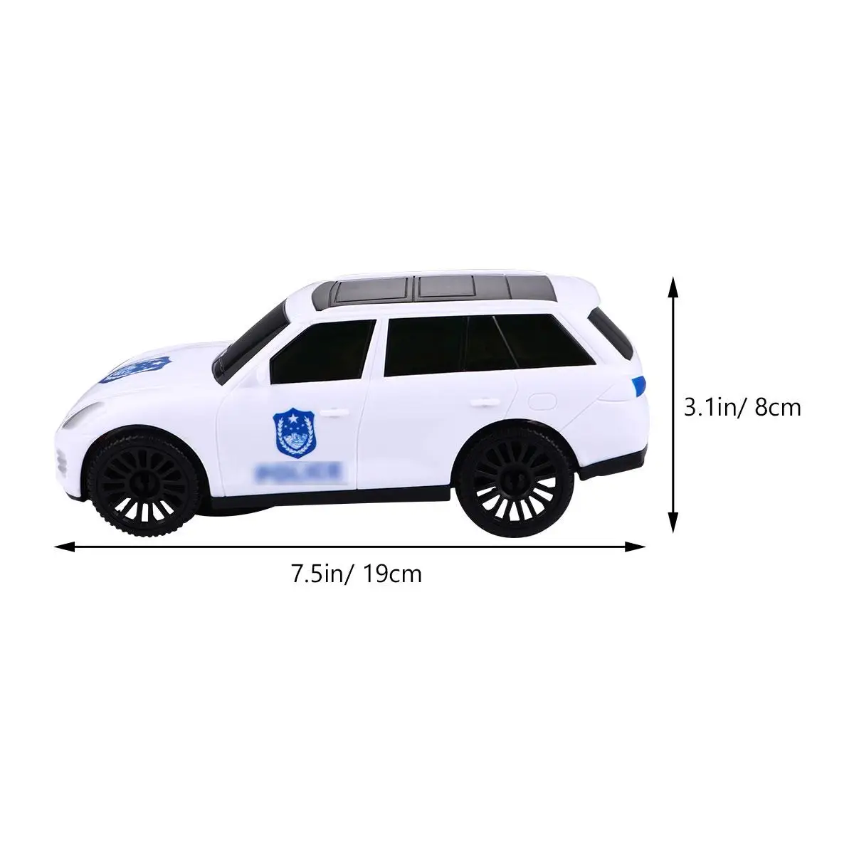 Toy Electric Police Educational Model Plastic Vehicle Music Mini Child Non Remote Control Fun Gift
Toy Electric Police Educational Model Plastic Vehicle Music Mini Child Non Remote Control Fun Gift