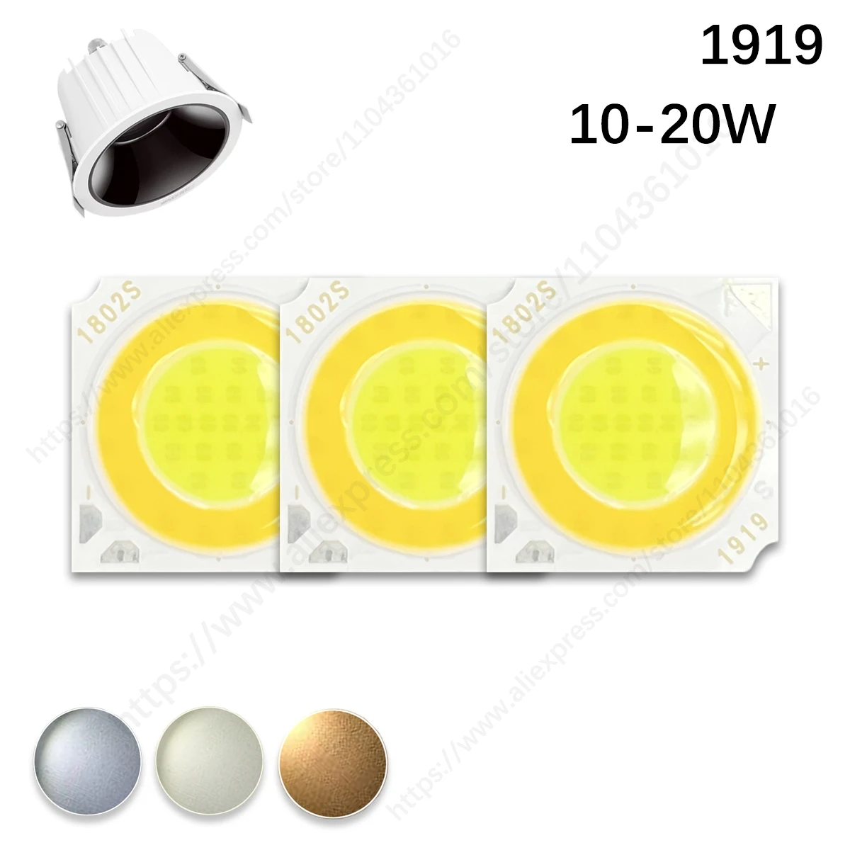 5Pcs 10W 12W 15W 18W 20W Cob Led Chip 1919mm 6000K 4500K 3000K Led For DIY Spotlight Downlight Lamp GU10 Home Light Lighting
5Pcs 10W 12W 15W 18W 20W Cob Led Chip 1919mm 6000K 4500K 3000K Led For DIY Spotlight Downlight Lamp GU10 Home Light Lighting