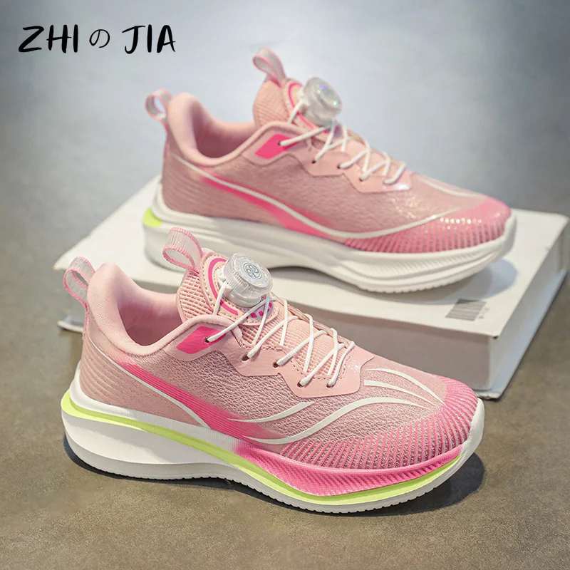 Summer Breathable Mesh Hollow Rotating Buckle Night Light Shoes Children Outdoor Lightweight Running Shoes Boys Girls Sneaker
Summer Breathable Mesh Hollow Rotating Buckle Night Light Shoes Children Outdoor Lightweight Running Shoes Boys Girls Sneaker