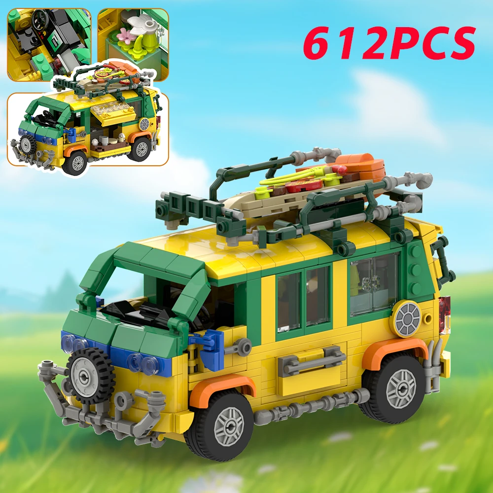 Popular Movie Inspired Pizza Van Building Bricks Set, Openable Doors , Creative Construction Toy for Movie Fans & Collectors
Popular Movie Inspired Pizza Van Building Bricks Set, Openable Doors , Creative Construction Toy for Movie Fans & Collectors