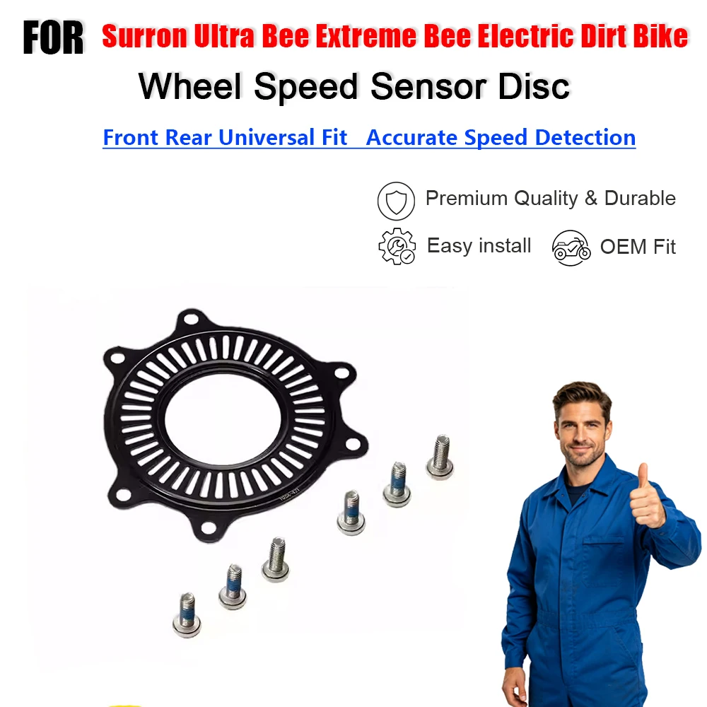 Front Rear Universal Wheel Speed Sensor Disc Replacement Part For Surron Ultra Bee Extreme Bee Electric Dirt Bike
Front Rear Universal Wheel Speed Sensor Disc Replacement Part For Surron Ultra Bee Extreme Bee Electric Dirt Bike