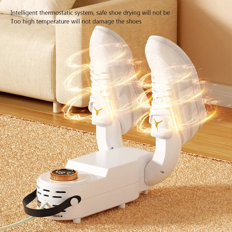 Electric Shoe Dryers Foldable Boot Warmer Eliminate Odor Fast Drying Boot Deodorizer Socks Dryer Shoe Heating Device for Home
Electric Shoe Dryers Foldable Boot Warmer Eliminate Odor Fast Drying Boot Deodorizer Socks Dryer Shoe Heating Device for Home