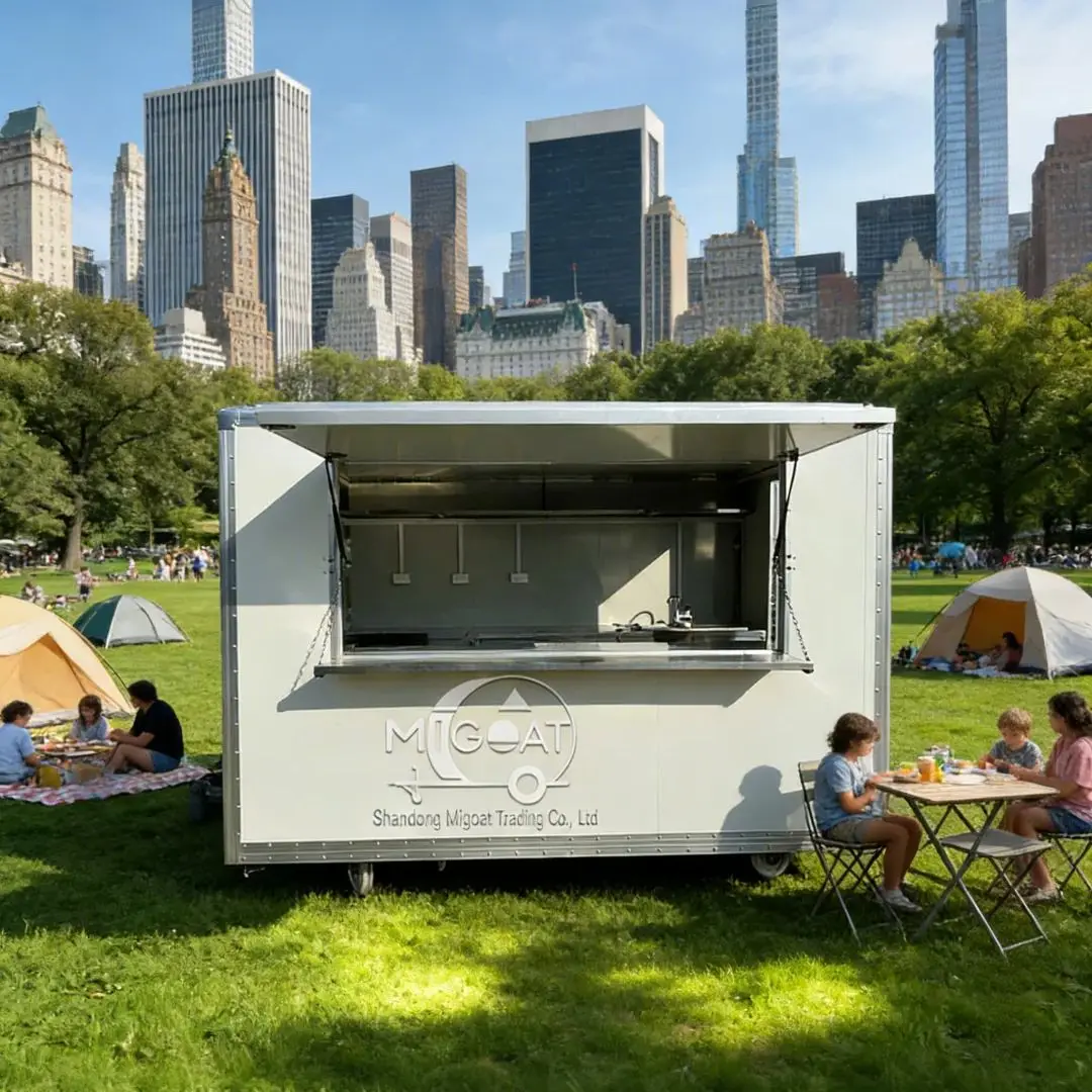 Портативный прицеп для еды из нержавеющей стали, грузовик для общественного питания, мобильная кухонная рабочая станция для уличной еды, бизнеса
Портативный прицеп для еды из нержавеющей стали, грузовик для общественного питания, мобильная кухонная рабочая станция для уличной еды, бизнеса