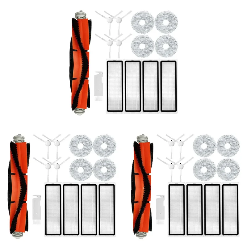 ABVI-3Set For S10+ / S10 Plus Robot Vacuum Spare Parts Accessories Main Side Brush Hepa Filter Mop Rag Cloth
ABVI-3Set For S10+ / S10 Plus Robot Vacuum Spare Parts Accessories Main Side Brush Hepa Filter Mop Rag Cloth