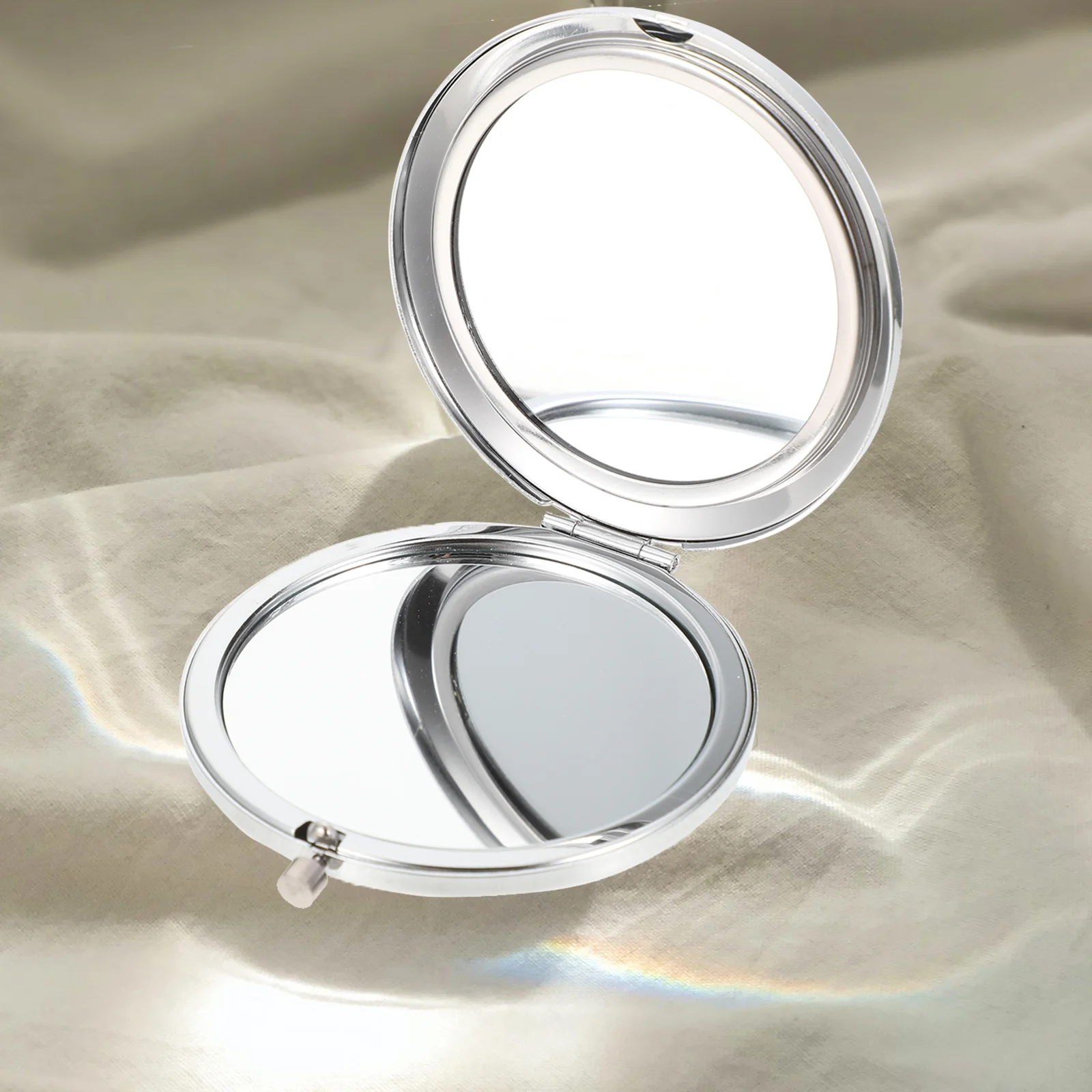 Double Sided Mini Mirror Round Metal Compact Makeup Mirror Portable for Travel Purse Mini Mirrors
Double Sided Mini Mirror Round Metal Compact Makeup Mirror Portable for Travel Purse Mini Mirrors