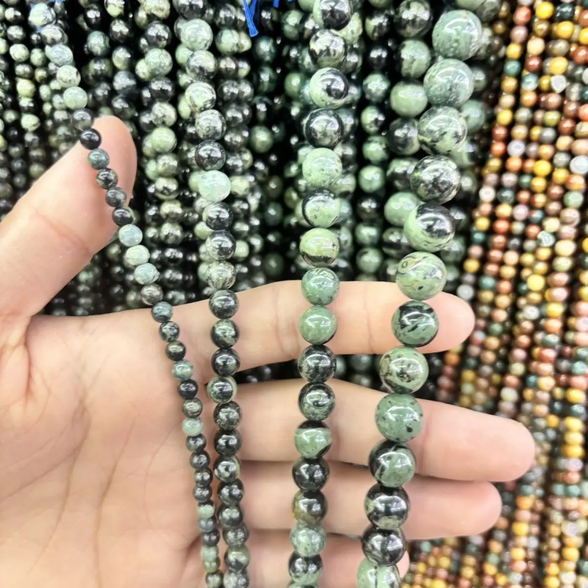 Natural Sparrow Stone Beads Round Loose Gemstone Beads for DIY Jewelry Making Bracelet
Natural Sparrow Stone Beads Round Loose Gemstone Beads for DIY Jewelry Making Bracelet