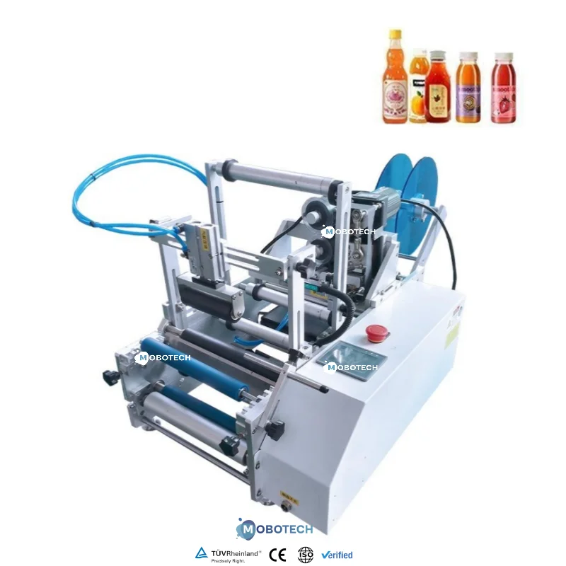 Desktop Round Bottles Semi-auto Labeling Machine Can Self-Adhesive Stainless Steel Shell Label Machine
Desktop Round Bottles Semi-auto Labeling Machine Can Self-Adhesive Stainless Steel Shell Label Machine